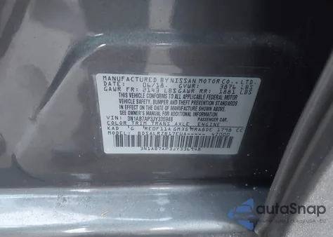 2018 Nissan Sentra Sr from USA, damaged, VIN 3N1AB7AP3JY336948